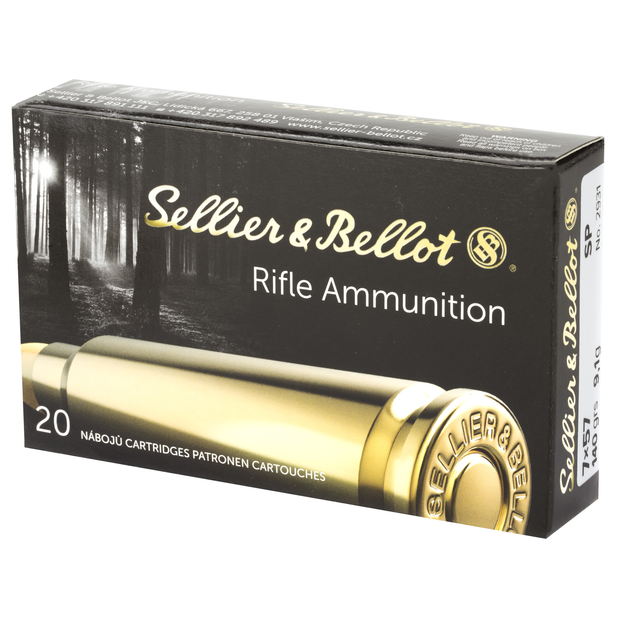 S&B 7X57 140GR SP 20/400 - Image 3