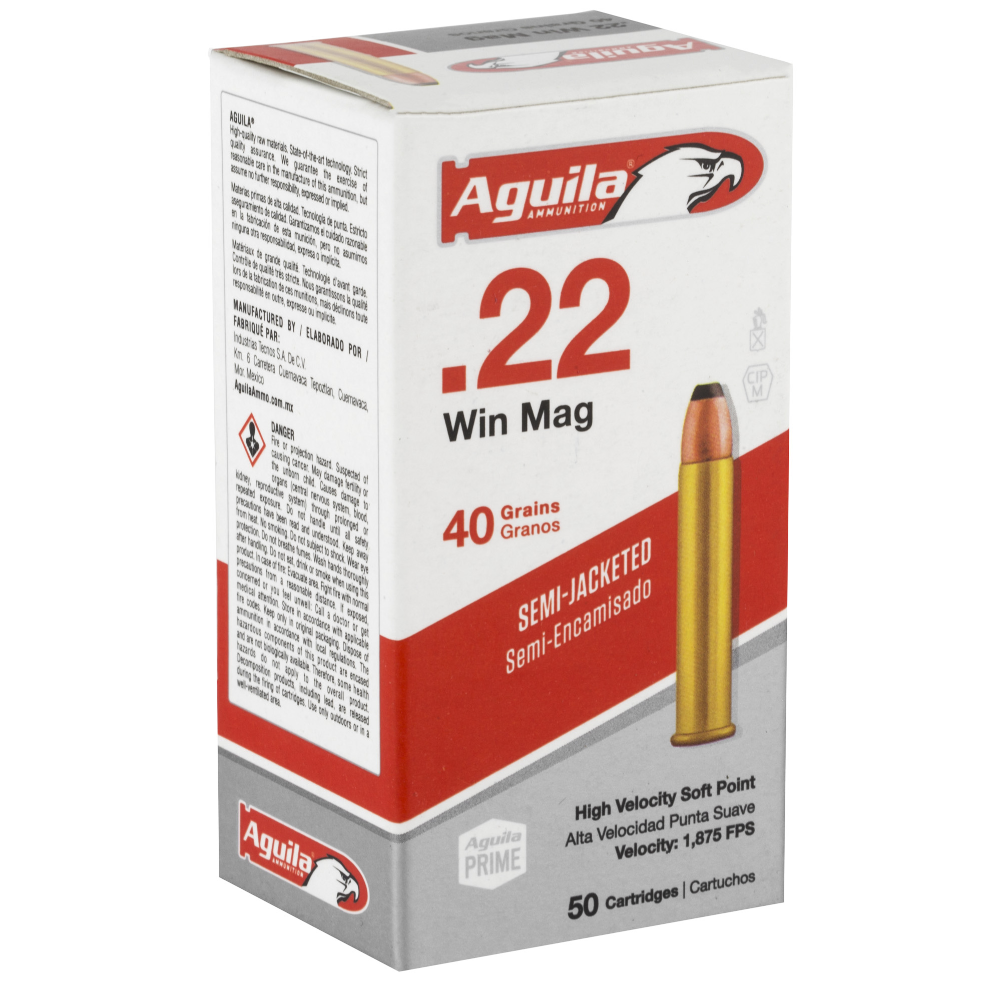 AGUILA 22WMR 40GR SP 50/1000 - Image 2