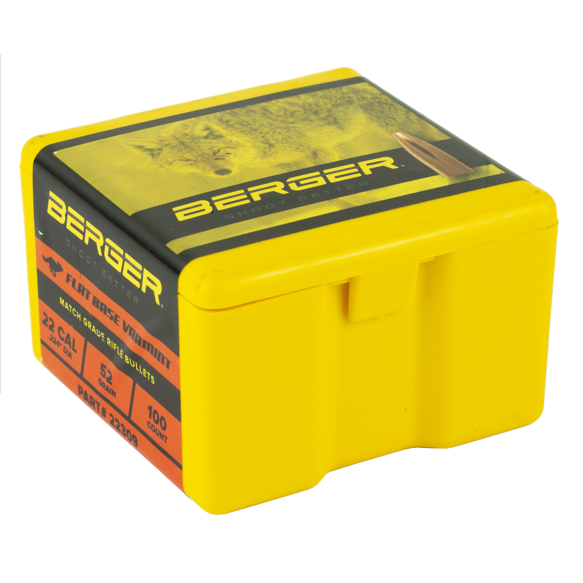 BERGER .224 52G VARM FB 100CT - Image 2