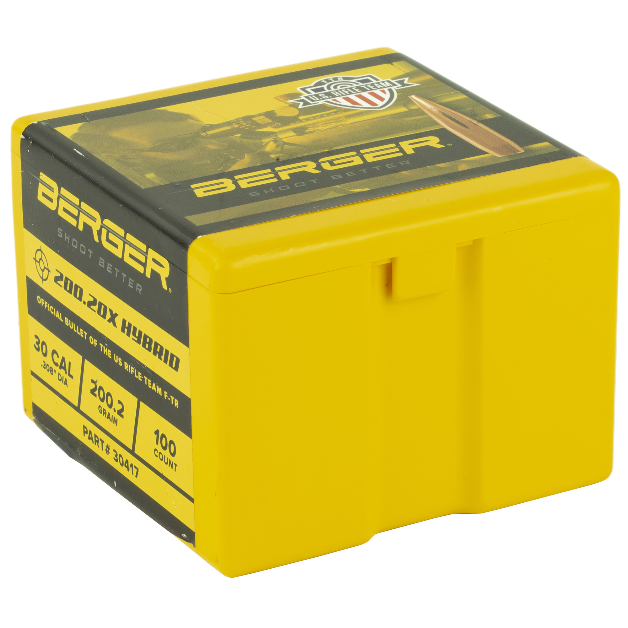 BERGER .30 200GR HYBRID TARGET 100CT - Image 2