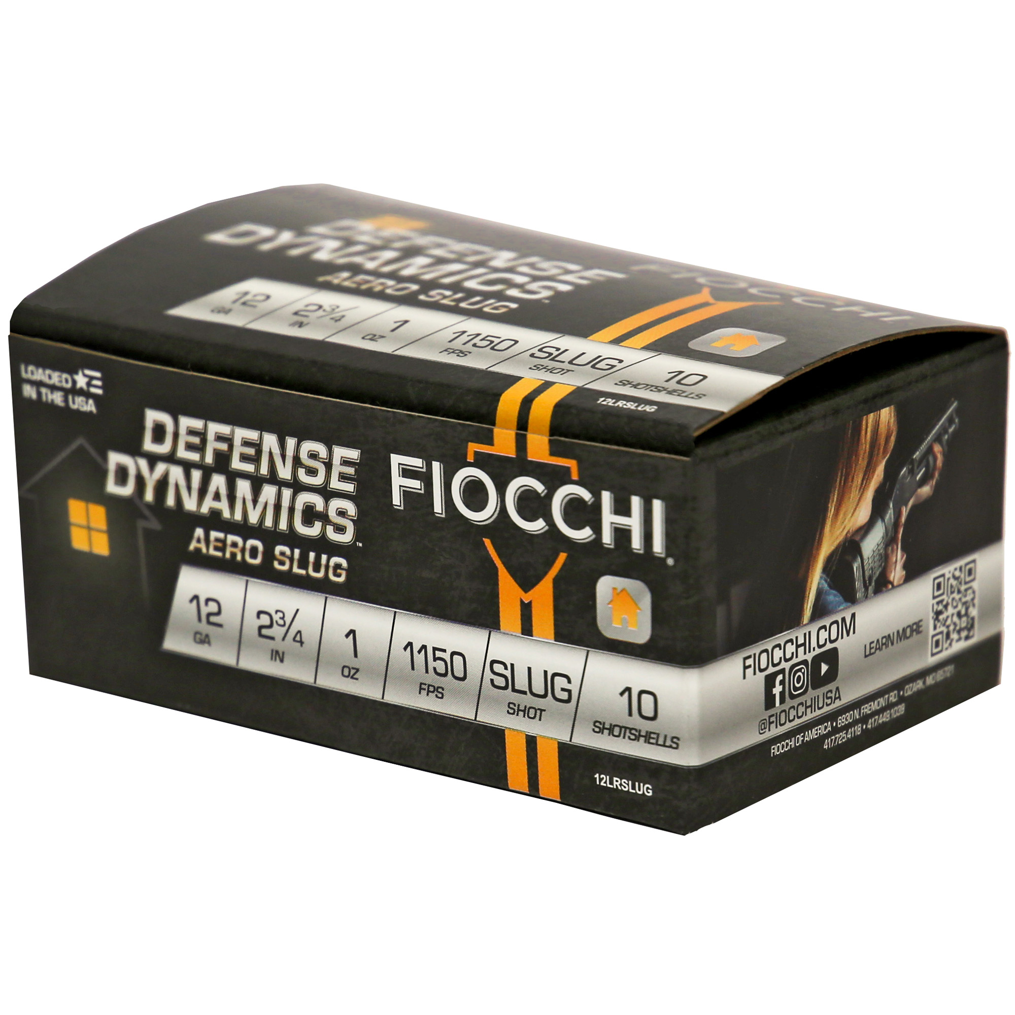 FIOCCHI 12GA AERO SLUG LW REC 10/250 - Image 3