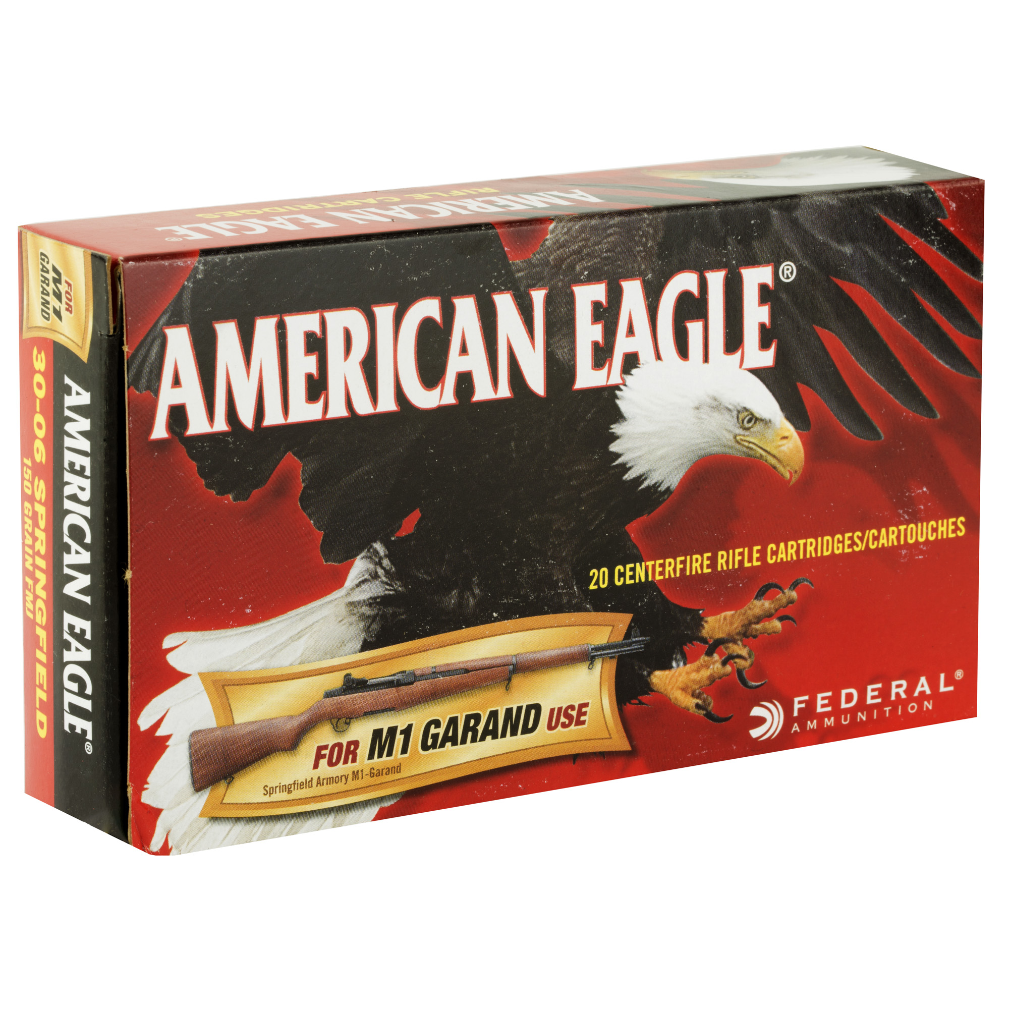 FED AM EAGLE 3006 150GR FMJ M1 20 - Image 2