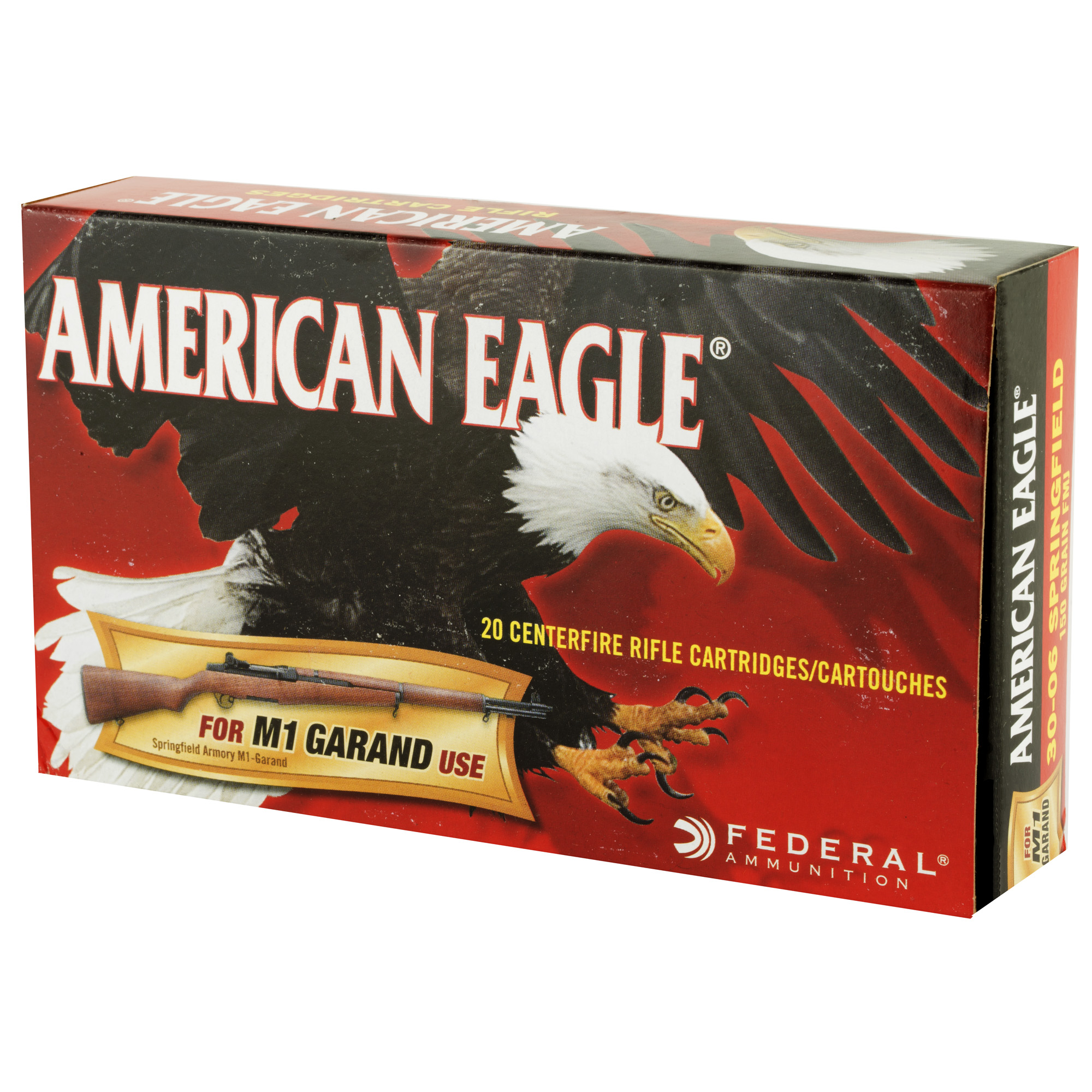 FED AM EAGLE 3006 150GR FMJ M1 20 - Image 3