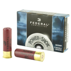 FED PWRSHK 12GA 3 MG 00 BCK 5/250
