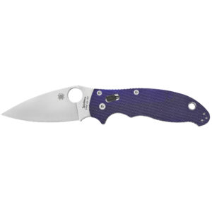 SPYDERCO MANIX 2 G-10 DARK BL 3.375
