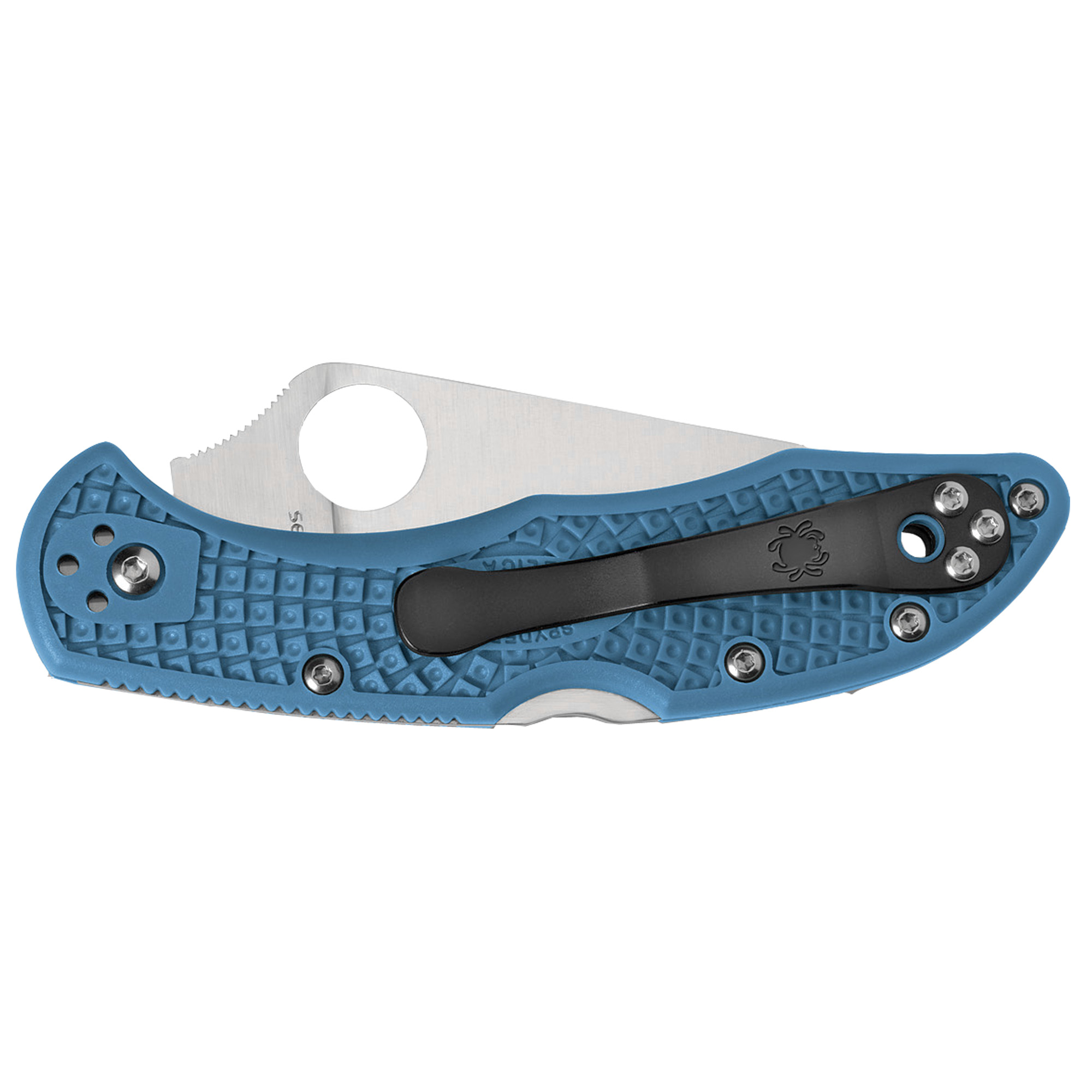 SPYDERCO DELICA 4 LTWT BLUE - Image 2