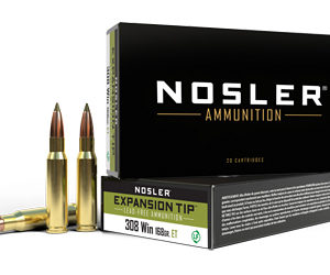 NOSLER E-TIP 308WIN 168GR SP 20/200