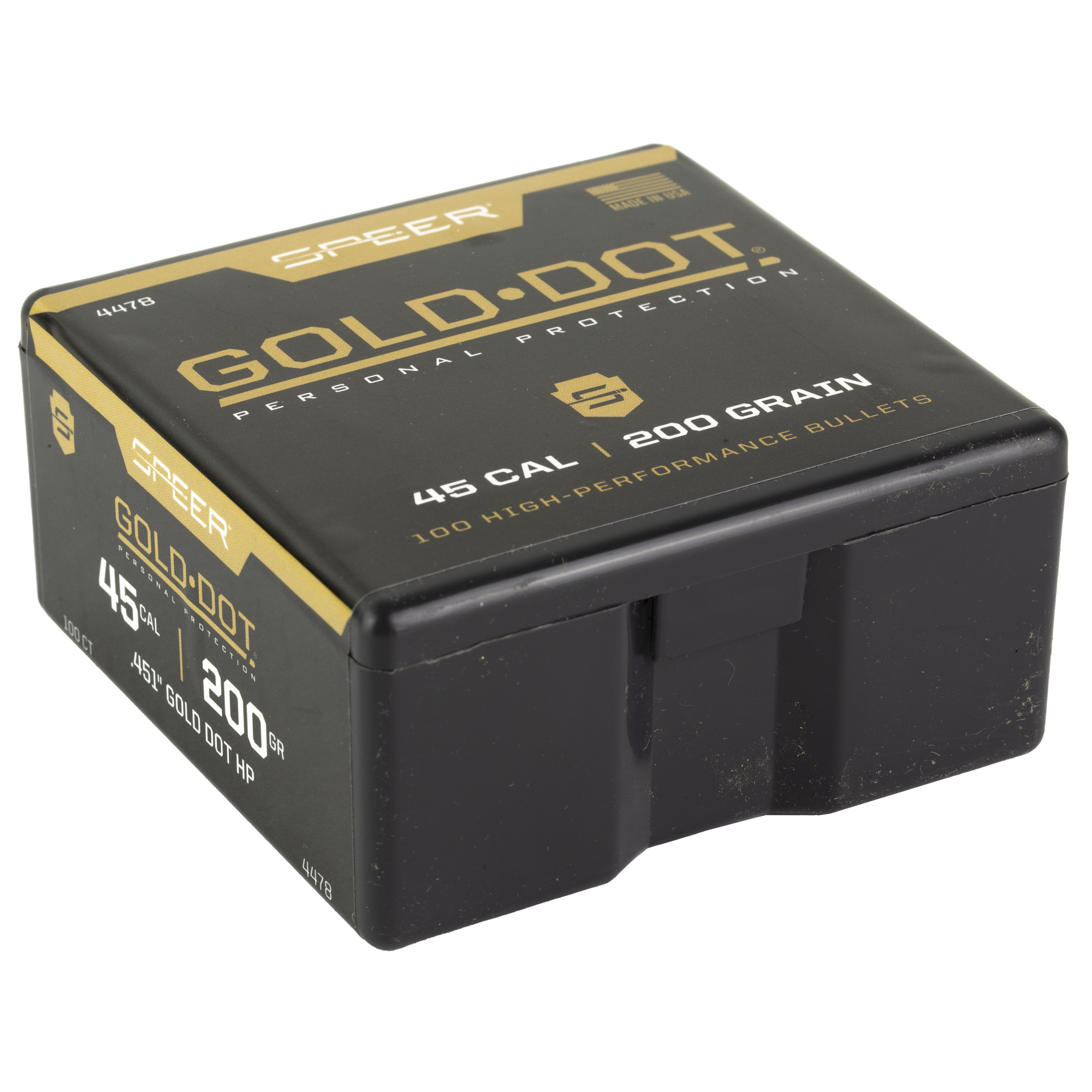SPR GOLD DOT .451 200GR HP 100CT - Image 2