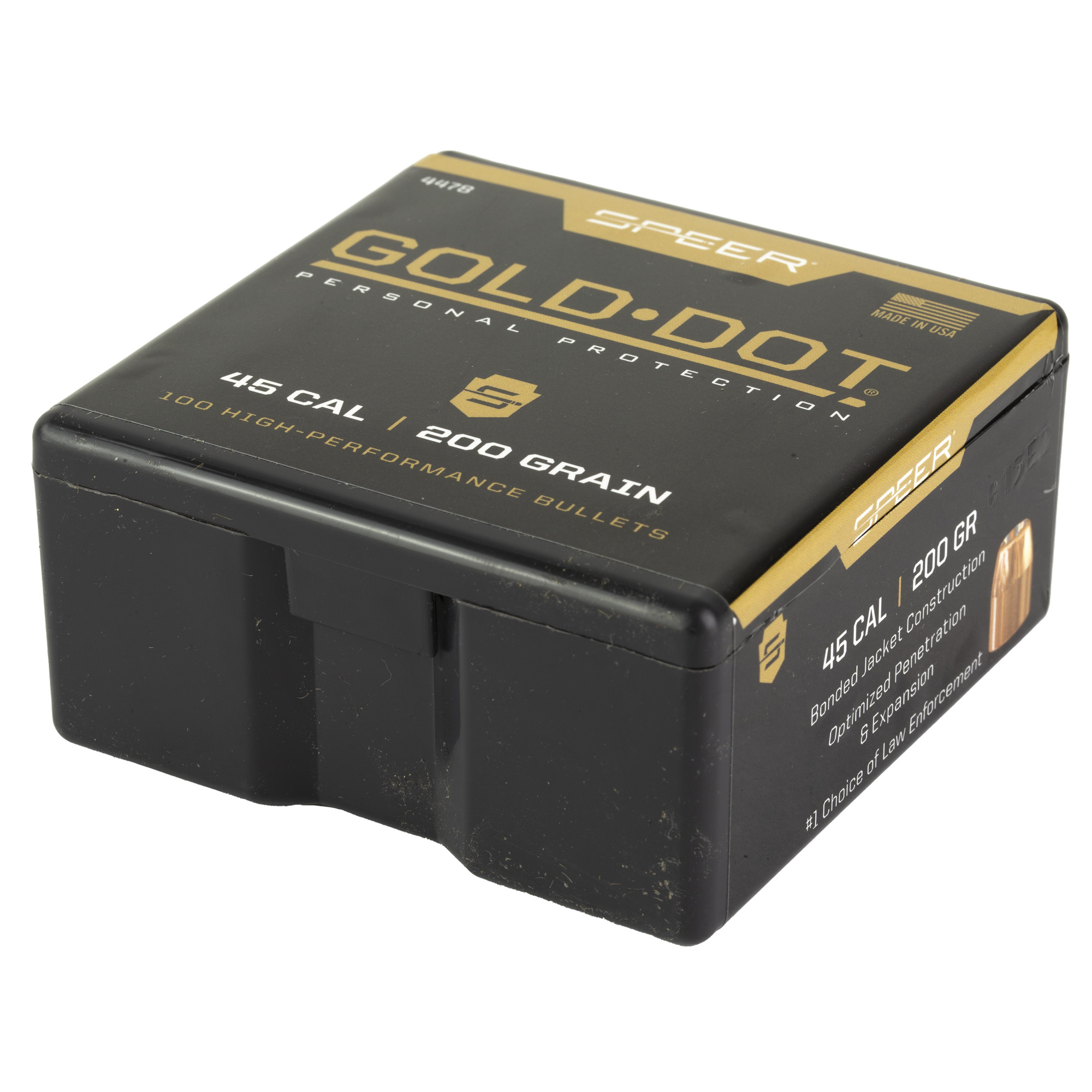 SPR GOLD DOT .451 200GR HP 100CT - Image 3