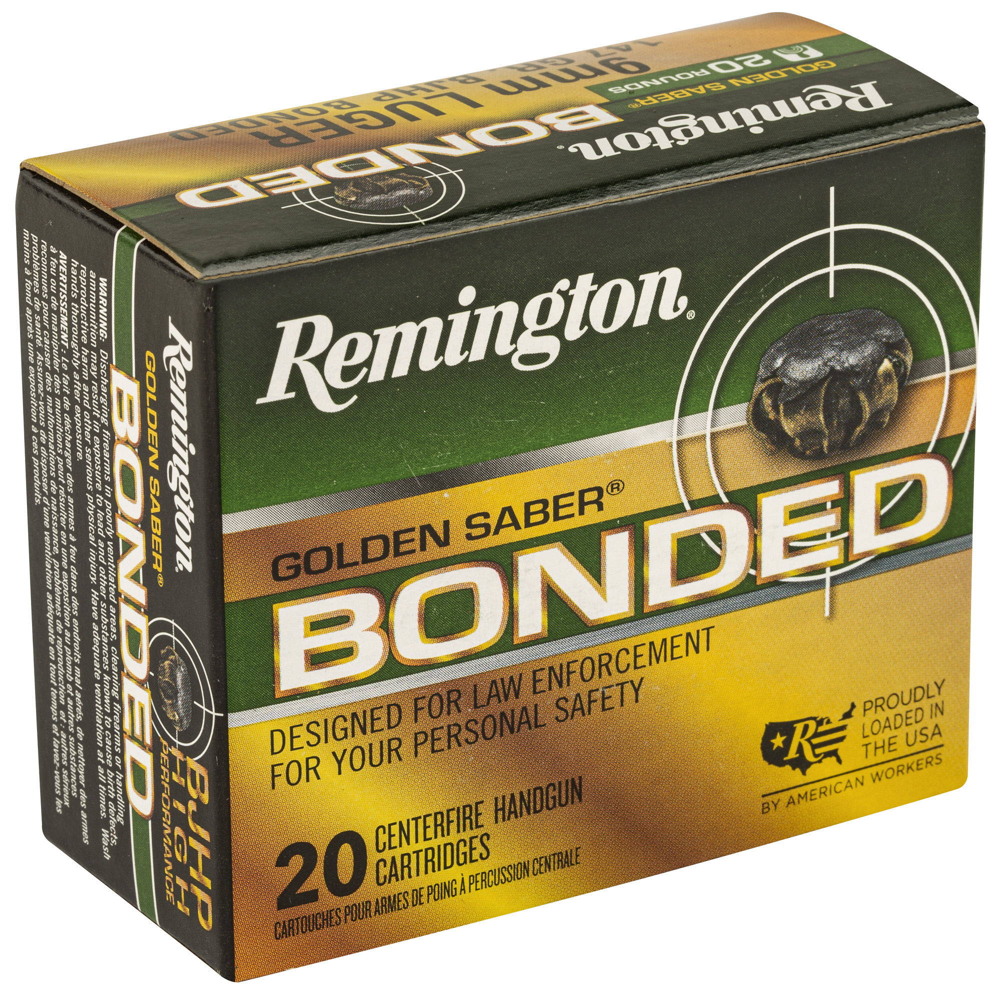 REM GOLDEN SBR 9MM 147GR 20/500 - Image 2