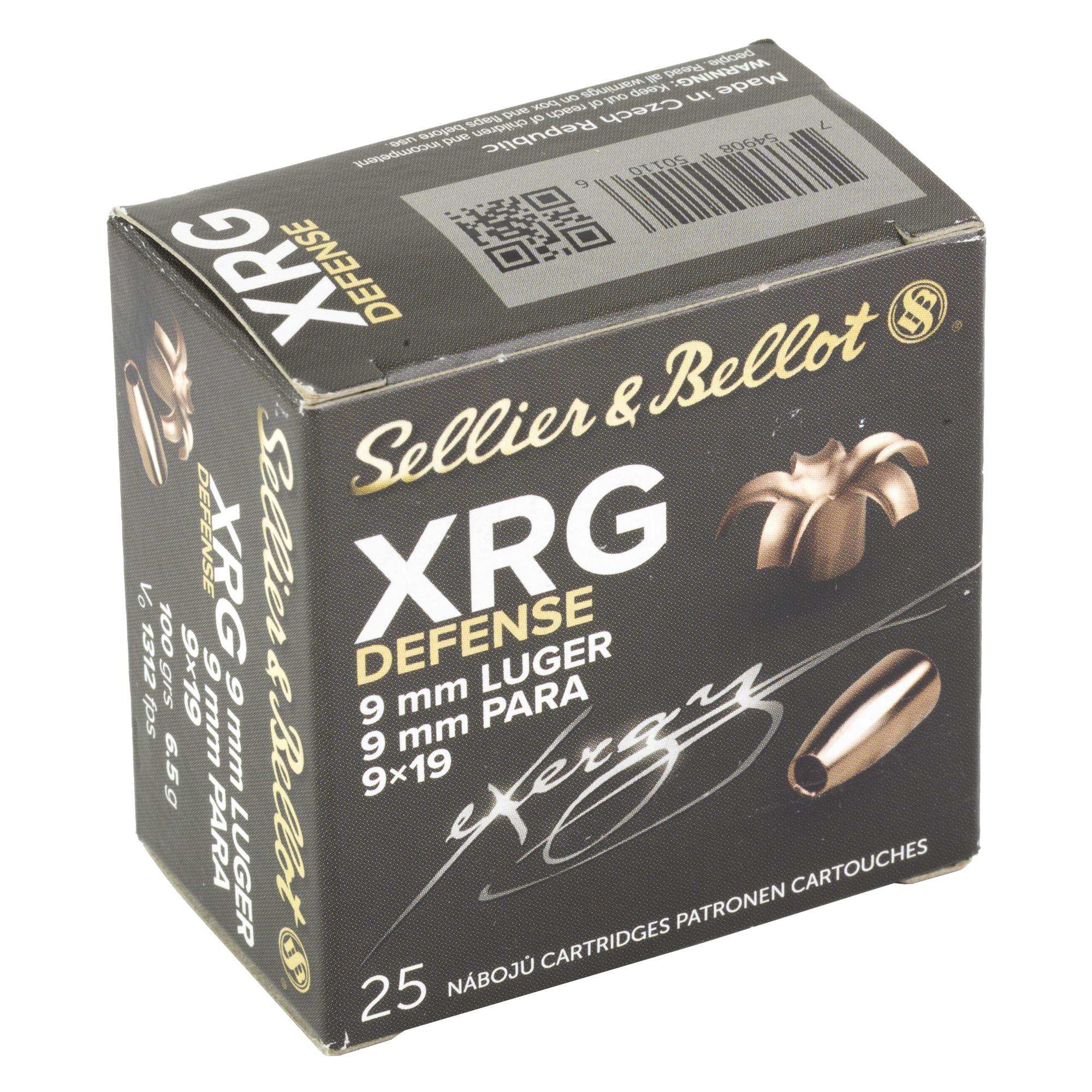 S&B 9MM 100GR XRG 25/1000 - Image 2