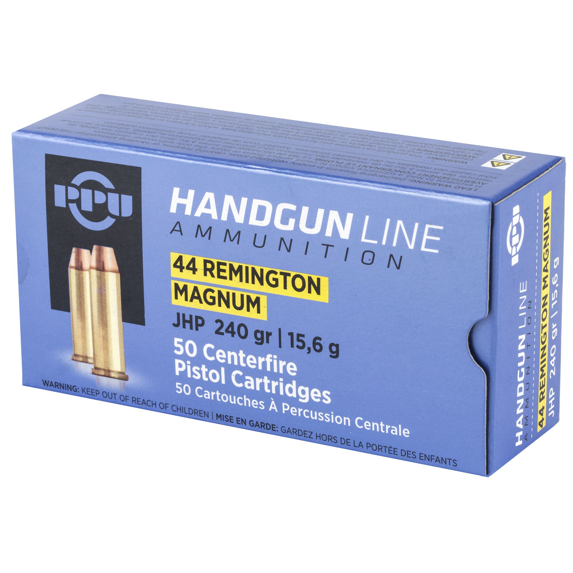 PPU 44MAG JHP 240GR 50/500 - Image 3