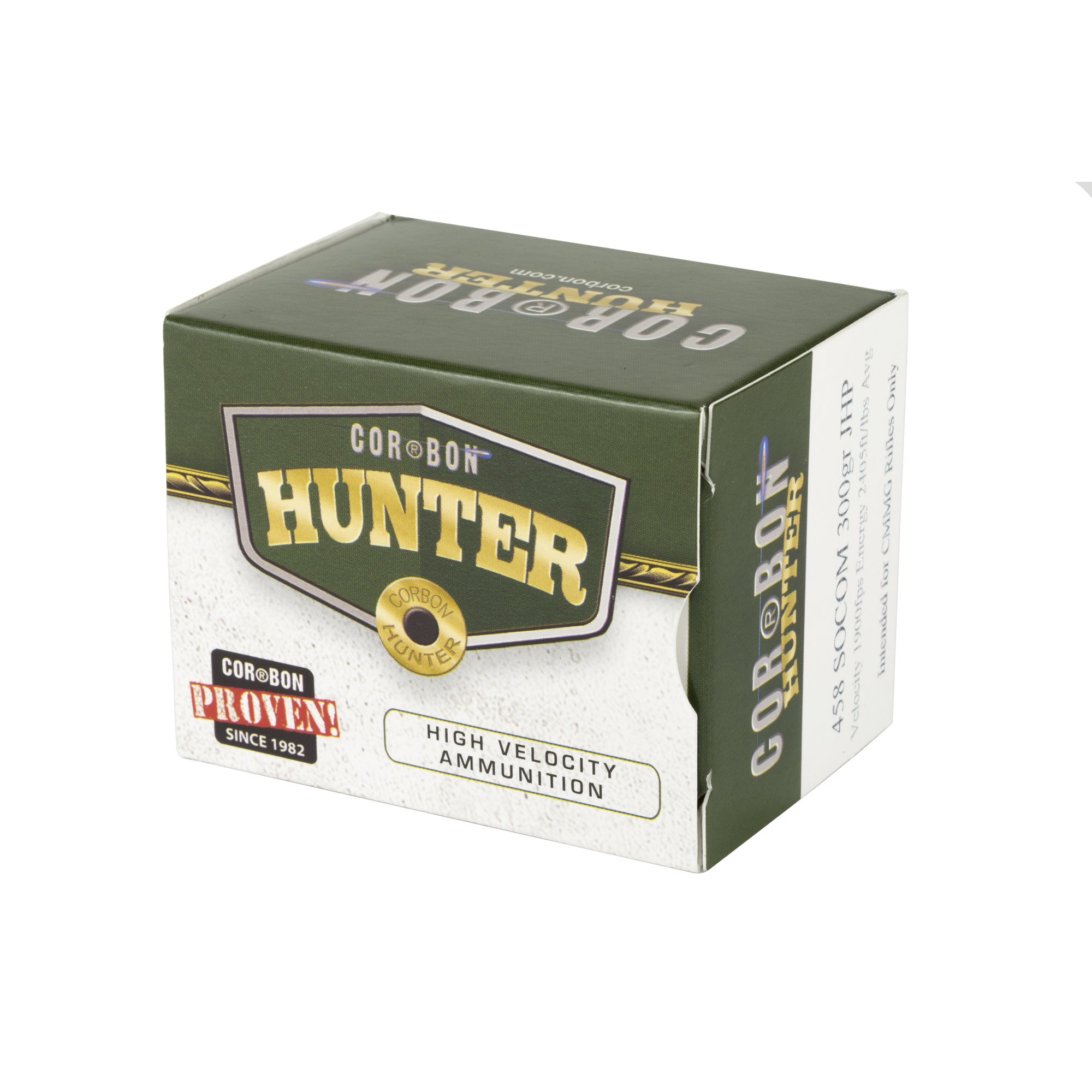 CORBON 458SOCOM 300GR JHP 20/240 - Image 3