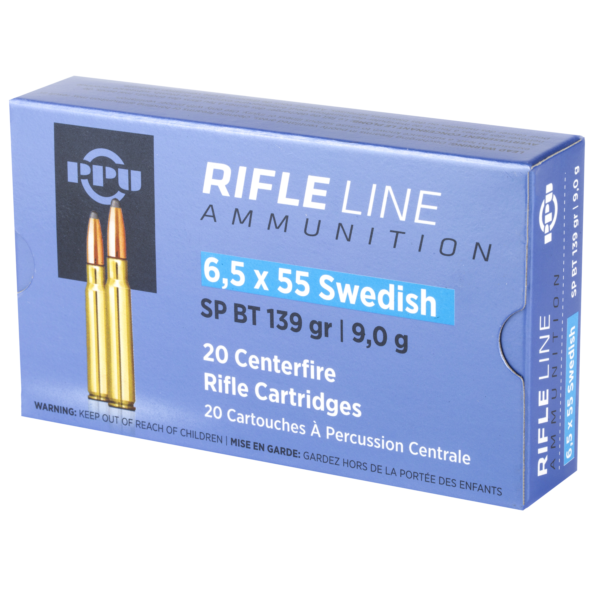 PPU 6.5X55 SWEDISH SP 139GR 20/200 - Image 3