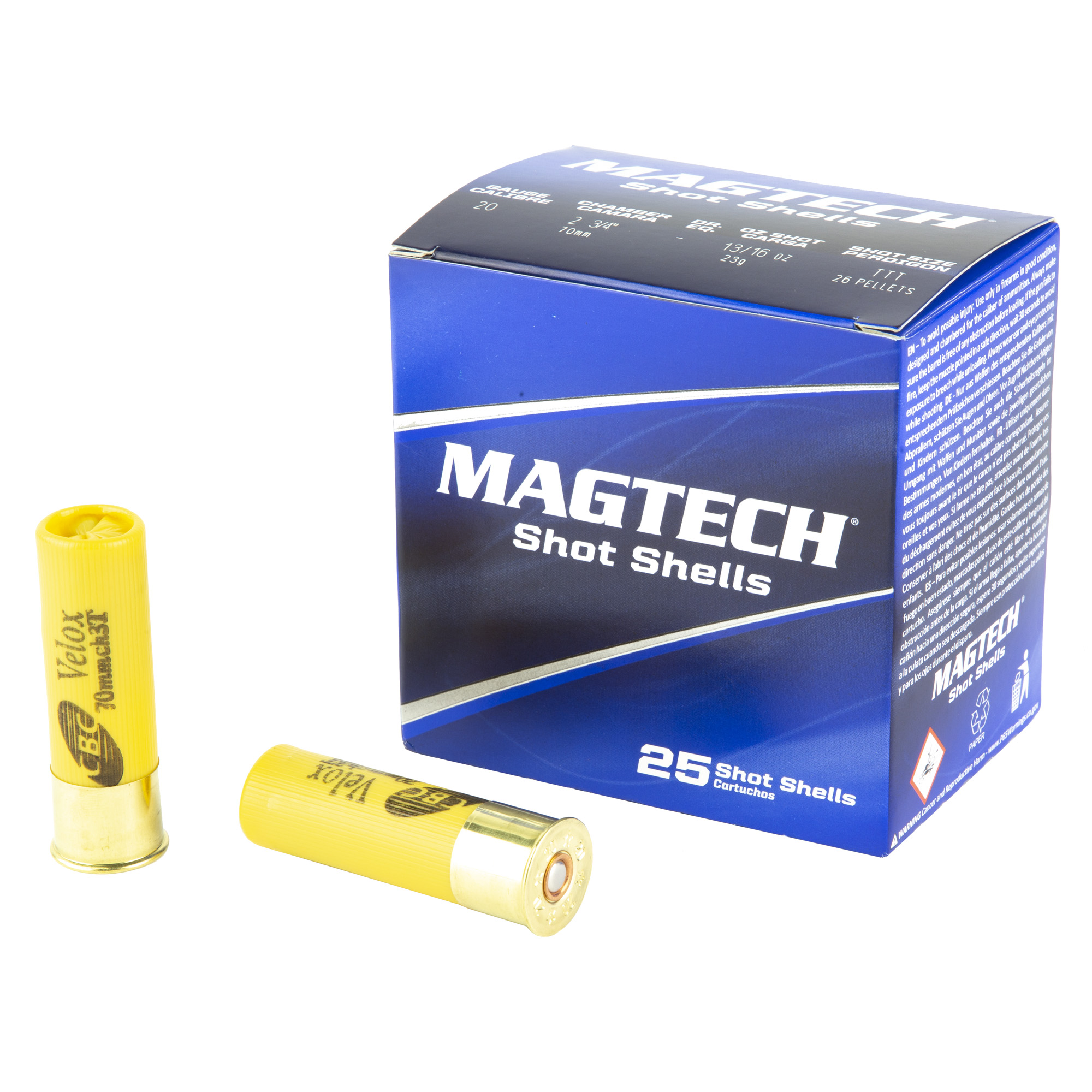 MAGTECH 20GA 2.75 TTT 25/250