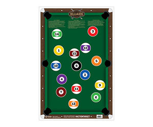 ACTION TGT BILLIARDS 100PK