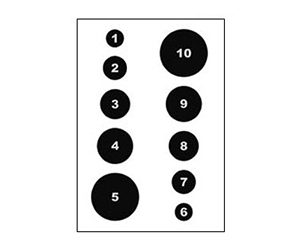 ACTION TGT CIR COMMAND TRNG 100PK
