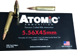 ATOMIC 5.56X45 62GR HORNADY